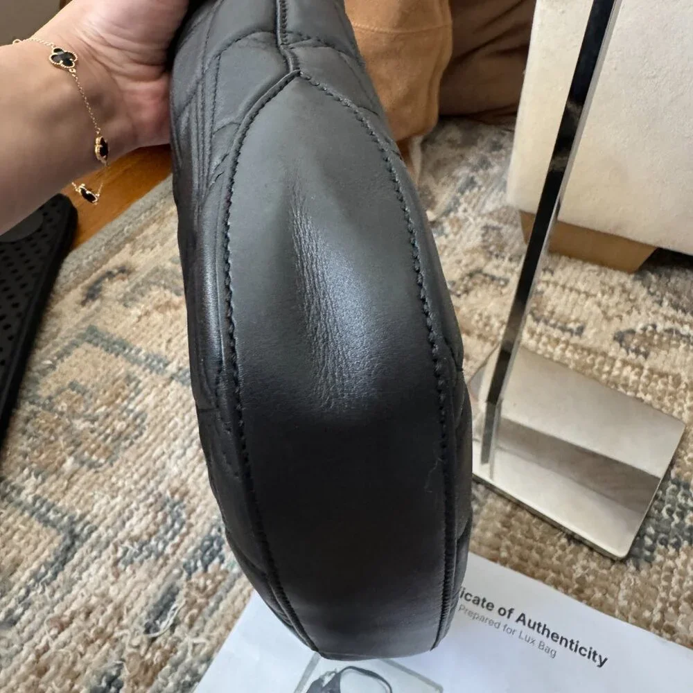 GUCCI DIONYSUS HOBO MATELASSE BLACK SHOULDER HORSEBIT BAG - Picture 9 of 11